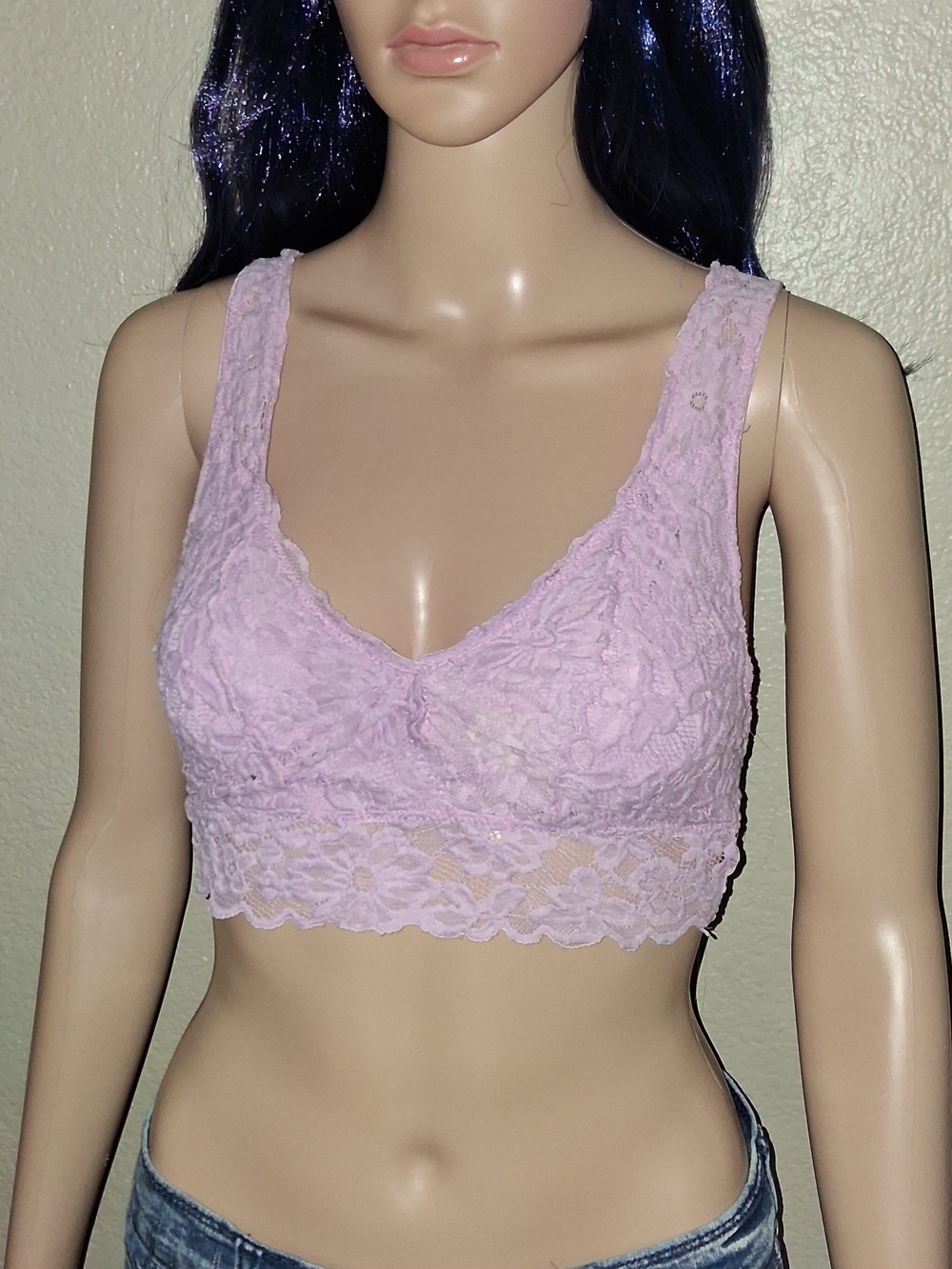 NWOT Lace Bralette - Lavender